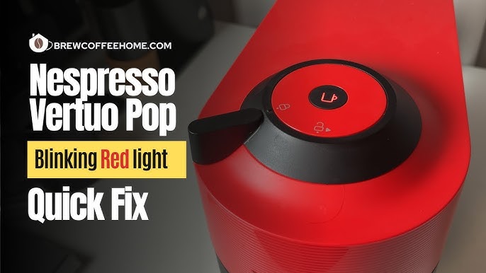 Nespresso Blinking Orange Light Twice: Quick Fixes to Try Now