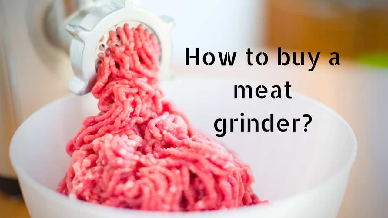 best meat grinder for deer and Elk