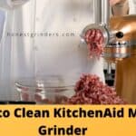 how to clean kitchenaid meat grinder