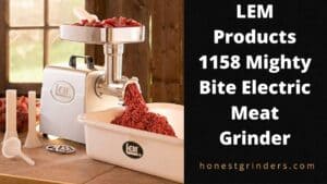 Lem Products 1158 Mighty Bite Electric Meat Grinder