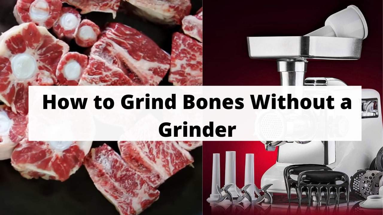 how to grind bones without a grinder