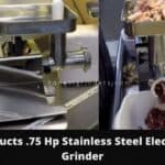 lem products .75 hp stainless steel electric meat grinder