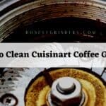 how to clean cuisinart coffee grinder